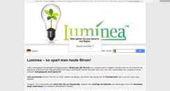 Desktop Screenshot of luminea.info